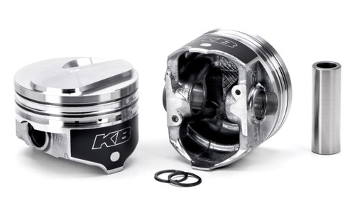 BBC Dome Piston Set 4.155 Bore +17cc, by KB PERFORMANCE PISTONS, Man. Part # KB361.030