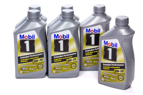 0w20 EP Oil Case 6x1 Qt Bottle Dexos, by MOBIL 1, Man. Part # 120926