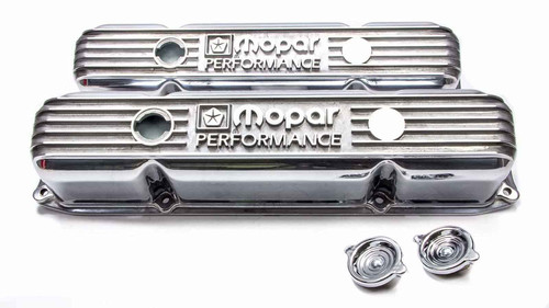 Polished Aluminum Valve Cover Set, by MOPAR PERFORMANCE, Man. Part # P5007616