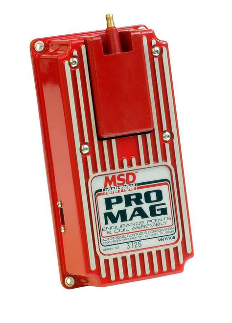 Pro-Mag Points Box , by MSD IGNITION, Man. Part # 8106