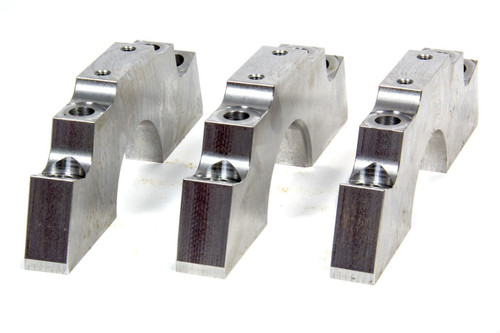 Splayed Center Main Caps - Pont. 389-421 4-Bolt, by PRO-GRAM ENGINEERING, Man. Part # P400C4A