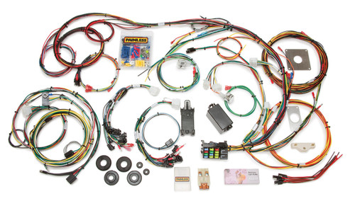 1965-66 Mustang Chassis Harness 22 Circuits, by PAINLESS WIRING, Man. Part # 20120