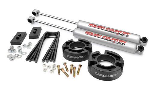 2.5in Ford Leveling Lift Kit 04-08 F-150, by ROUGH COUNTRY, Man. Part # 57030