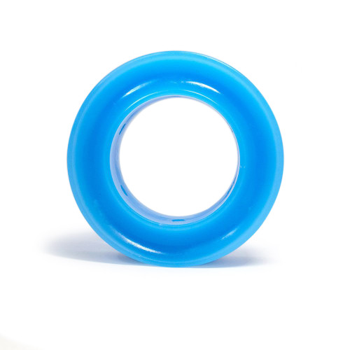 Spring Rubber Barrel 90A Blue 3/4 in Coil Space, by RE SUSPENSION, Man. Part # RE-SR250B-0750-90