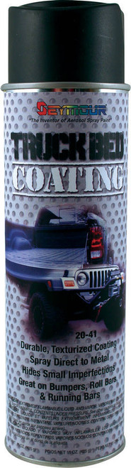 Truck Bed Coating Black 20oz., by SEYMOUR PAINT, Man. Part # 20-41