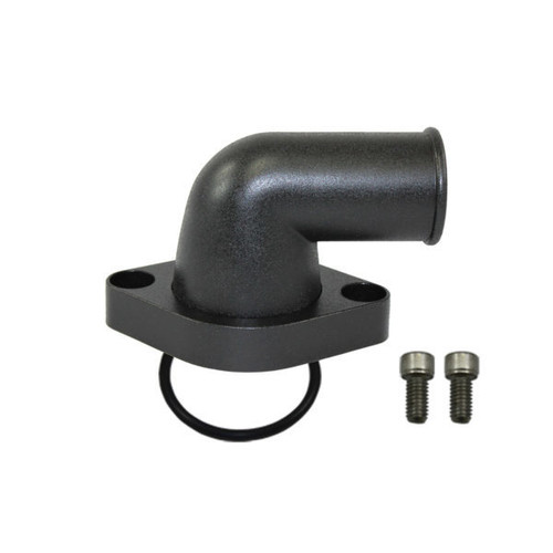 Water Neck  Chevy 90 Deg ree O-Ring Style Black, by SPECIALTY PRODUCTS COMPANY, Man. Part # 8456BK