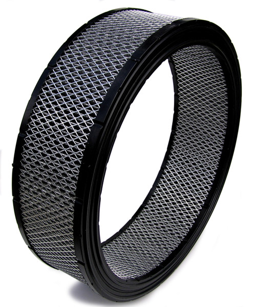 Air Filter 14in x 4in High Performance Street, by SPYDER FILTERS, Man. Part # SF3440