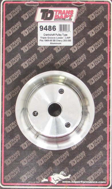 Triple Lower Lwp Pulley , by TRANS-DAPT, Man. Part # 9486