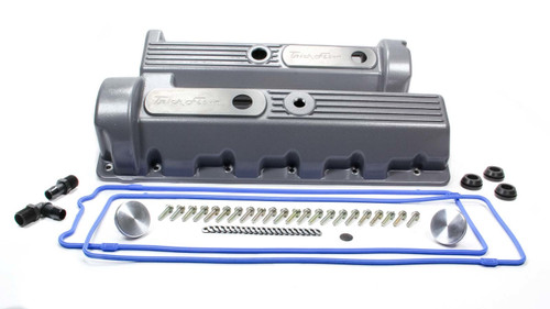 Valve Cover Kit Ford 4.6 Motor 11-Bolt Cast Alm., by TRICK FLOW, Man. Part # TFS-51800801