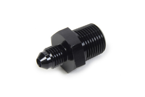 AN to NPT Straight #4 x 3/8, by TRIPLE X RACE COMPONENTS, Man. Part # HF-90043BLK
