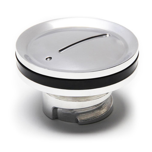 LS Engine Oil Cap Modern Polished, by CLAYTON MACHINE WORKS, Man. Part # LSO-03-P