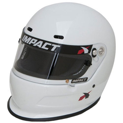 Helmet Charger Small White SA2020, by IMPACT RACING, Man. Part # 14020309