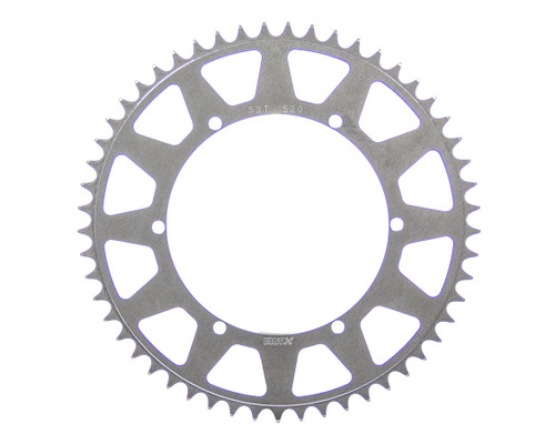 Rear Sprocket 53T 6.43 BC 520 Chain, by M AND W ALUMINUM PRODUCTS, Man. Part # SP520-643-53T