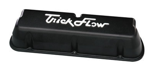 SBF Alm Valve Cover Set Tall - Black Finish, by TRICK FLOW, Man. Part # TFS-51411802