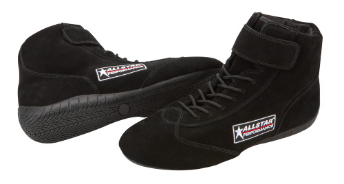 Driving Shoes Black 8.0 SFI 3.3/5, by ALLSTAR PERFORMANCE, Man. Part # ALL919080
