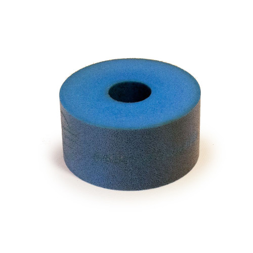 Bump Rubber 1.00in Thick 2in OD x .625in ID Blue, by RE SUSPENSION, Man. Part # RE-BR-5153F-1000-65B