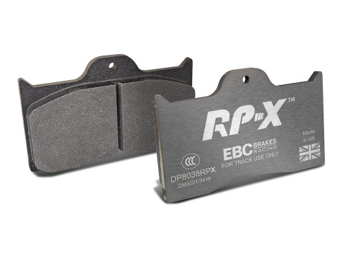 Brake Pads RPX Race Dynalite 7112 / HB100, by EBC BRAKES USA INC, Man. Part # DP8038RPX