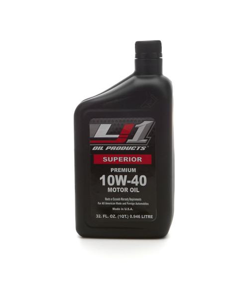 10W40  Premium Blend 1 Quart, by EXTREME RACING OIL, Man. Part # EROSP10W-40
