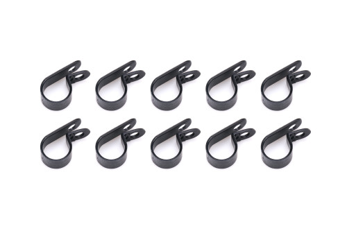 Adel Line Clamps Nylon 1/2in 10pk, by QUICKCAR RACING PRODUCTS, Man. Part # 66-814