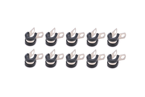 Adel Line Clamps Alum 3/8in 10pk, by QUICKCAR RACING PRODUCTS, Man. Part # 66-832