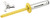 Sm Hd Rivet 250pk Yellow Flange Type, by ALLSTAR PERFORMANCE, Man. Part # ALL18085