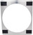 Aluminum Fan Shroud 16-3/4x18-3/4 Single 16, by ALLSTAR PERFORMANCE, Man. Part # ALL30060