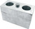 Aluminum Lowering Block Billet 3.00in, by ALLSTAR PERFORMANCE, Man. Part # ALL56065