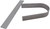 Driveshaft Loop 3/16in Flat Steel Unwelded 2pcs, by ALLSTAR PERFORMANCE, Man. Part # ALL69004