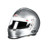 GP2 Youth Helmet Silver 4XS SFI24.1-15, by BELL HELMETS, Man. Part # 1425021