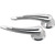 Door Handles Rail Style GM/Ford 1949-Up, by BILLET SPECIALTIES, Man. Part # 45528