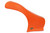 Dominator Late Model Flare Right Flou Orange, by DOMINATOR RACE PRODUCTS, Man. Part # 2303-FLO-OR
