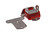 BBC Engine Motor Mount Chrome Finish Red Each, by ENERGY SUSPENSION, Man. Part # 3.1118R