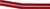 88 MD3 Monte Carlo Wear Strips 1pr Red, by FIVESTAR, Man. Part # 021-400-R