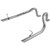 86-93 Mustang LX Tailpipe, by FLOWMASTER, Man. Part # 15804