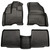 10-  Ford Taurus Front/ 2nd Floor Liners Black, by HUSKY LINERS, Man. Part # 98701