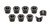 Super 7 Bead Loc Valve Locks  5/16  -.050, by MANLEY, Man. Part # 13050-8
