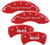 11- Mustang Caliper Covers Red, by MGP CALIPER COVER, Man. Part # 10198SM50RD