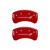 11-   Charger Caliper Covers Red, by MGP CALIPER COVER, Man. Part # 12162SCH1RD