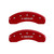 12-17 Dodge Ram Caliper Covers Red, by MGP CALIPER COVER, Man. Part # 55001SHEMRD