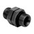 #10 Straight to 3/8npt Coupler w/Jam Nut Black, by MAGNAFUEL/MAGNAFLOW FUEL SYSTEMS, Man. Part # MP-3030-BLK