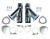 Exhaust Cut-Out Hook-Up 2.5in Kit, by PATRIOT EXHAUST, Man. Part # H1130