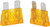 5 Amp ATC Fuse Tan 5pk , by QUICKCAR RACING PRODUCTS, Man. Part # 50-905