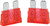 10 Amp ATC Fuse Red 5pk , by QUICKCAR RACING PRODUCTS, Man. Part # 50-910