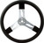 15in Steering Wheel Alum Black, by QUICKCAR RACING PRODUCTS, Man. Part # 68-001