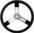 17in Steering Wheel Alum Black, by QUICKCAR RACING PRODUCTS, Man. Part # 68-002