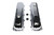 Chrome Steel Oldsmobile Short Valve Cover Pair, by RACING POWER CO-PACKAGED, Man. Part # R9391