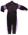 Black Suit Single Layer Kids Medium Purple Trim, by RACEQUIP, Man. Part # 1950593RQP