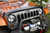 Wraparound Bug Deflector Smoke 07-18 Jeep Wran, by RUGGED RIDGE, Man. Part # 11350.02