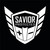 Savior Window Decal Each White, by Savior Products, Man. Part # SAVIOR-DECAL-W