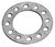 1/4in 6-Lug Wheel Spacer (2), by TRANS-DAPT, Man. Part # 7107